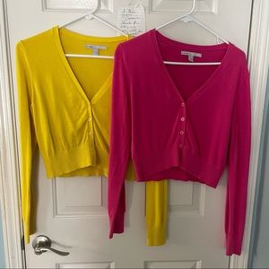 Old Navy large cropped cardigans